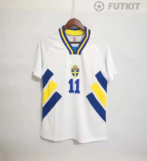 1994-1996 Sweden White Retro Shirt