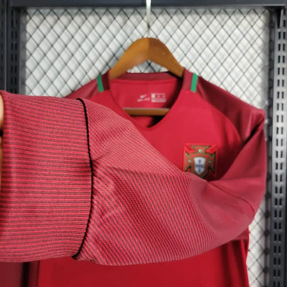 Retro Portugal Home Long-Sleeve Shirt 2016